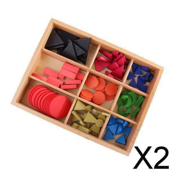 2X Wooden Basic Wooden Grammar Symbols Early Learning Educational Teaching Toys