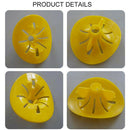 3x Flower Shaped Garden Mini Flying Insect Funnel Outdoor Wasp Trap Bee Catcher