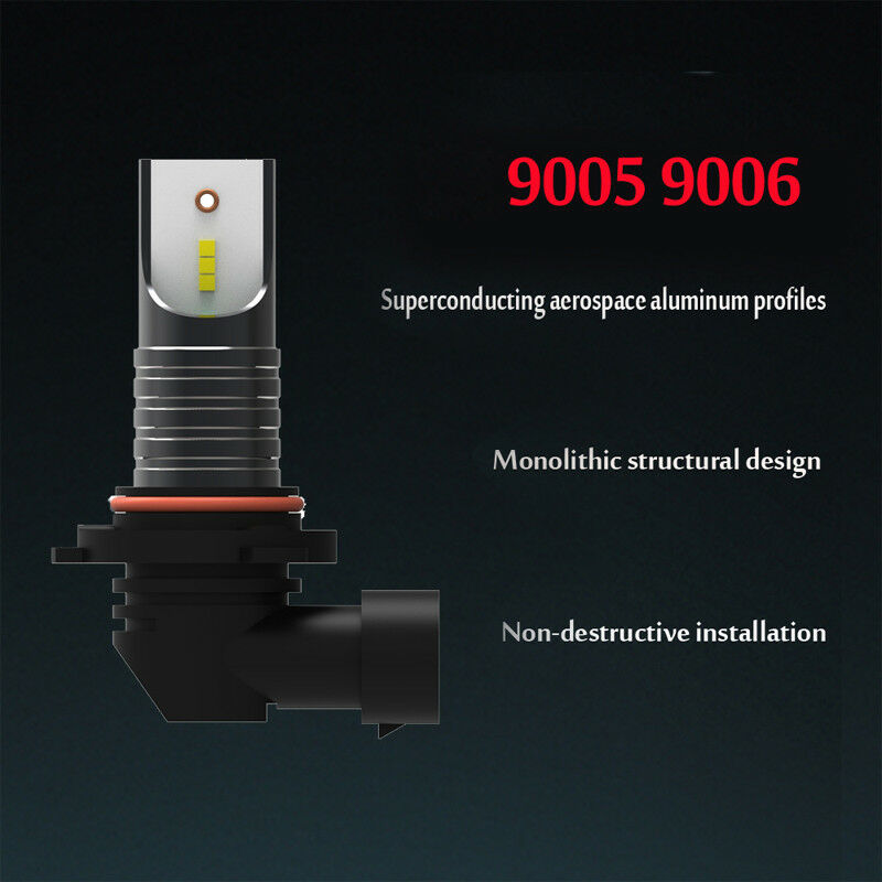 9006 HB4 Car LED Headlight Conversion Bulbs 30000LM 6000K Power Lamps Fog Light