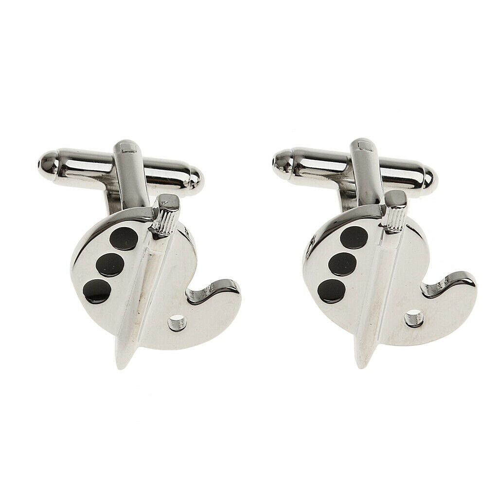 Men's Drawing Board Shape Shirt Cuff Links Cufflinks Dress Costume