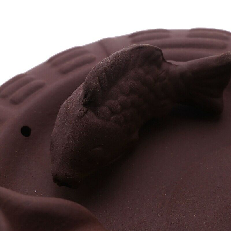 Ceramic Fish Backflow Incense Burner,Incense Cones Sticks Holder,Perfect For YW8