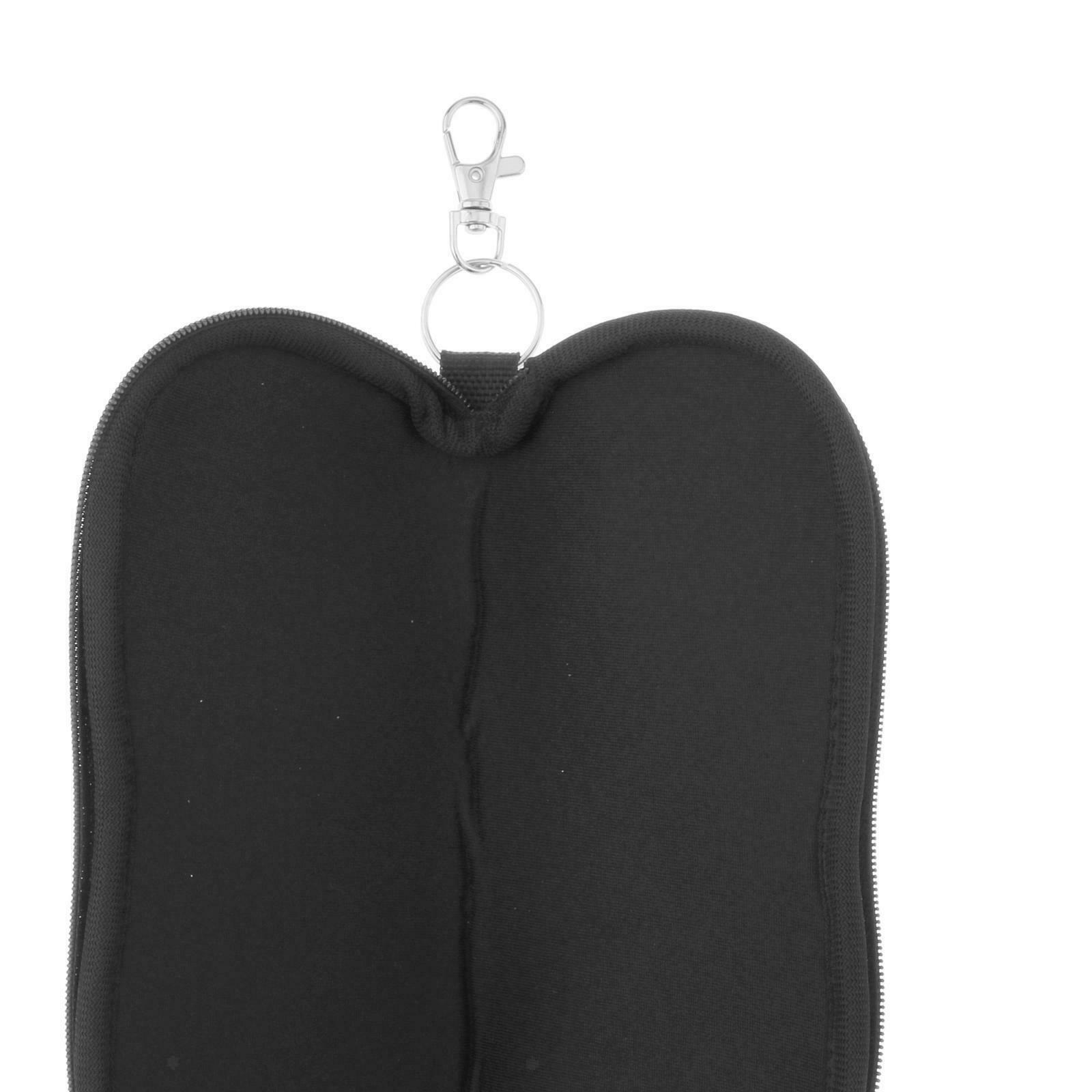 Portable Soft Sunglasses Case Travel Lightweight Eyeglasses Bag Carry Pouch