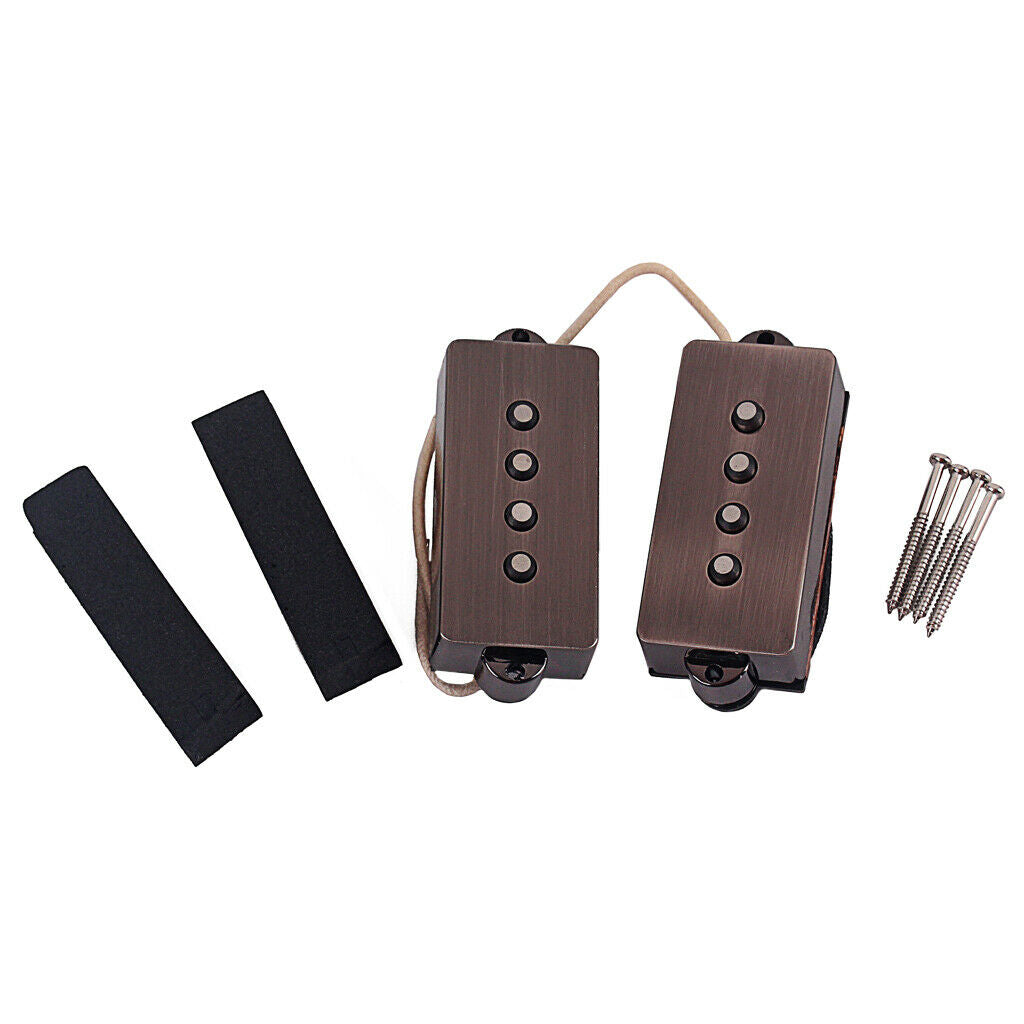 Open Alnico 8 PB P Bass Pickup Humbucker Pickup Alnico V for 4 String P Bass