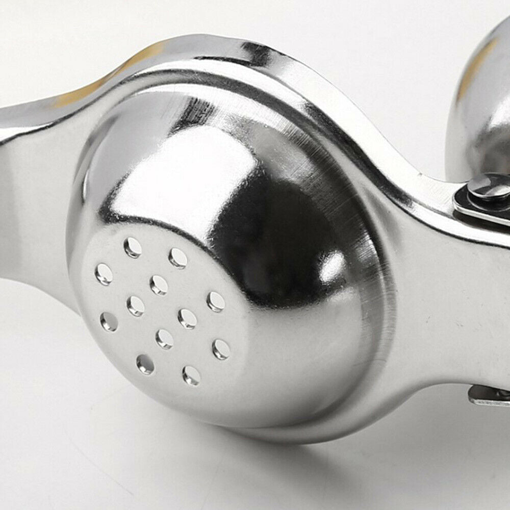 Lemon Juicer Squeezer Stainless Steel Metal Press Garlic Clip Hand Manual juicer