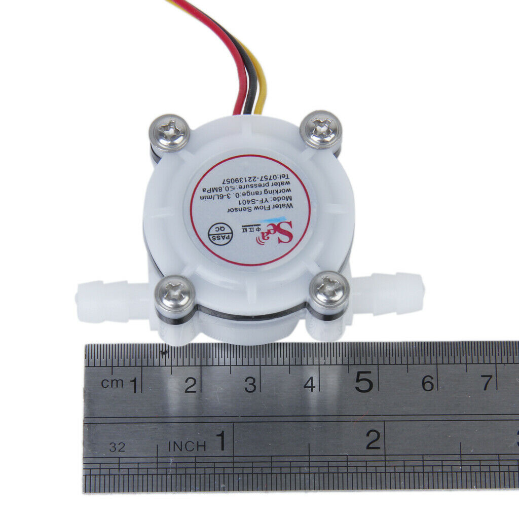Water flow sensor switch flow meter counter Fluid Control 0.3 6L /