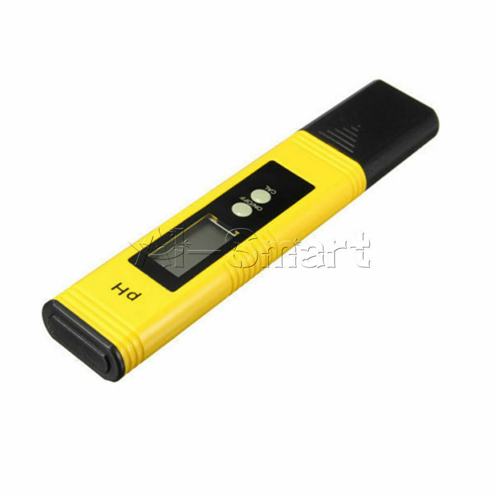 Poche Digital PH Meter Testeur Aquarium Piscine Eau Vin Urine LCD Pen Moniteur L