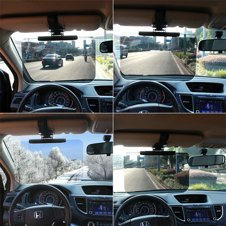 Auto Car Sun Visor Anti-glare Mirror Day Night Driving Goggles Sun Shade Visors