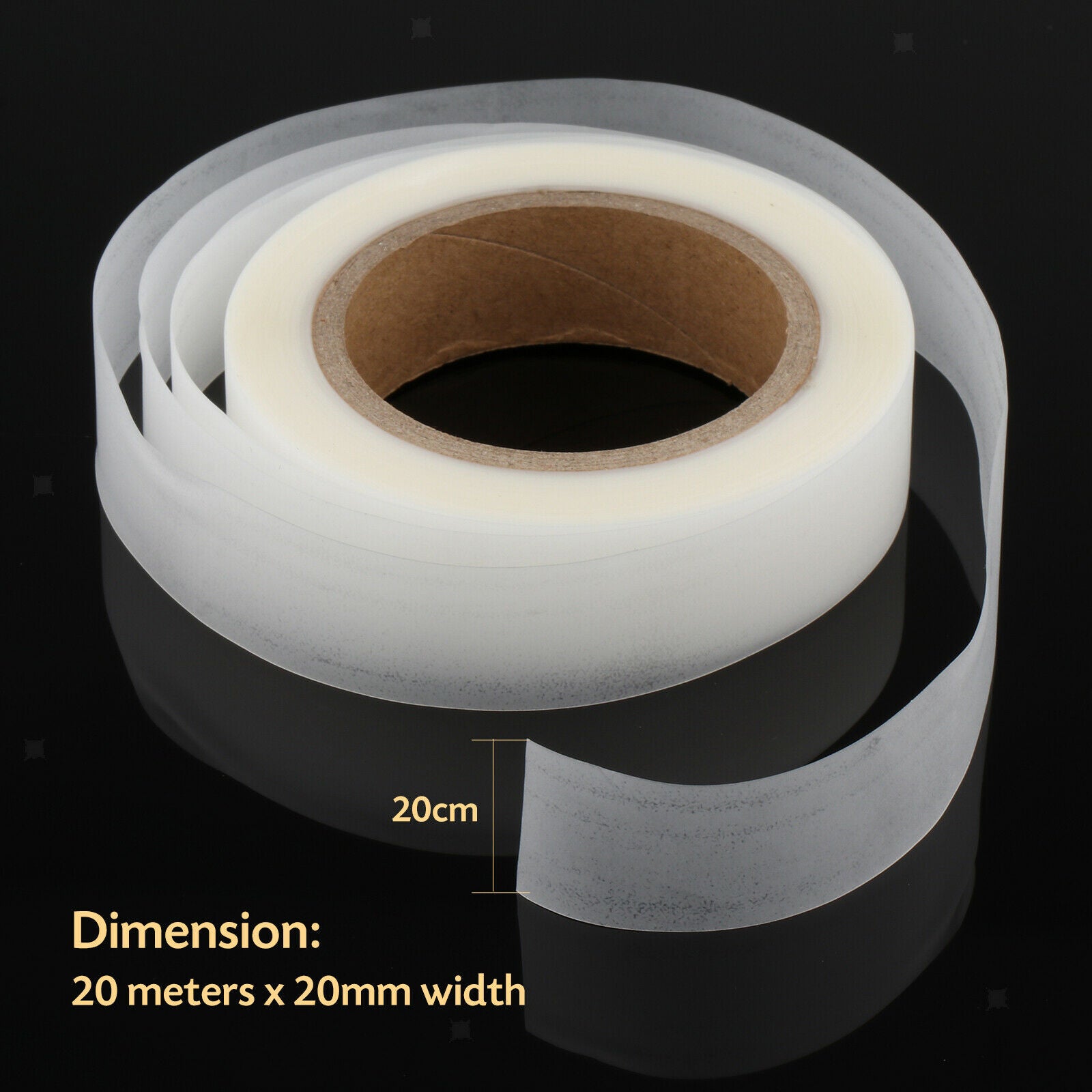 Waterproof Seam Sealing Tape Sealant Tape for Tent Fabric Repair 20m White