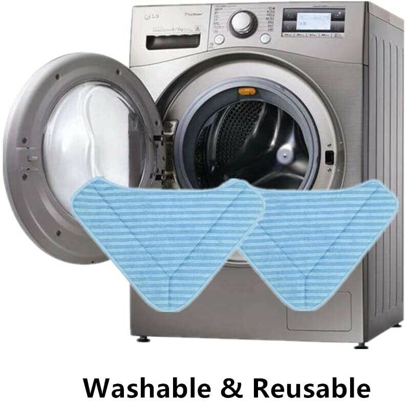 6 Pcs Replacement Steam Mop Pads for ThermaPro Elite & PurSteam Therma Pro 411