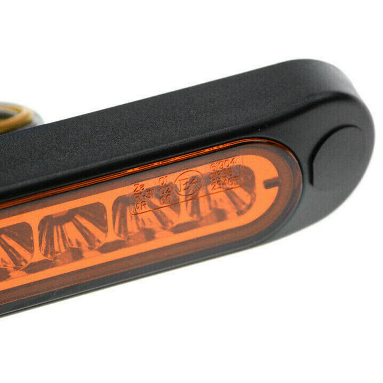 Car Truck 15LED Light Lamp DRL Bar Brake Rear Turn Signal Stop Tail Strip Amber