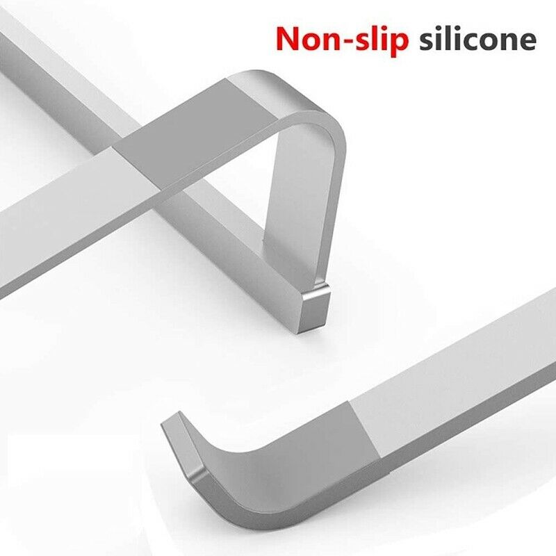 2X(Aluminum Alloy Laptop Stand Folding Computer Stand for Macbook Air Pro NR5E1)