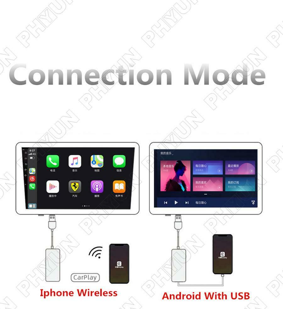 Wireless Android Auto Dongle For Android Stereo Radio Head Unit Player CarPlay