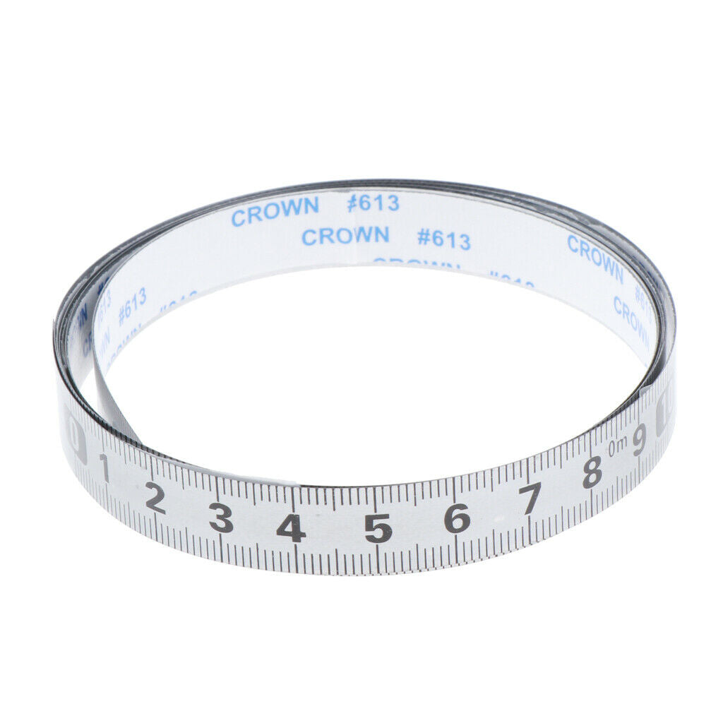 Miter Saw Track Tape Measure Adhesive Metric Ruler Right to Left 500-0cm