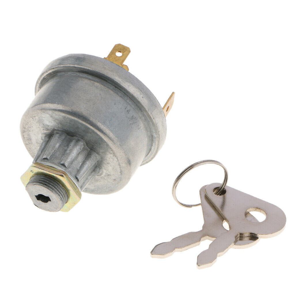 1 Piece Universal Ignition Switch With 2 Keys For Car Tractor 52026659