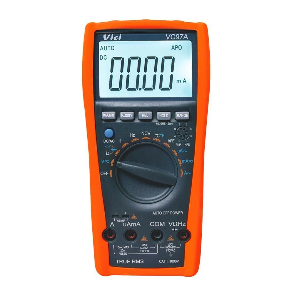 Capacitance Resistance Digital Multi-Function Multimeter Ac Dc Voltmeter Vc97A