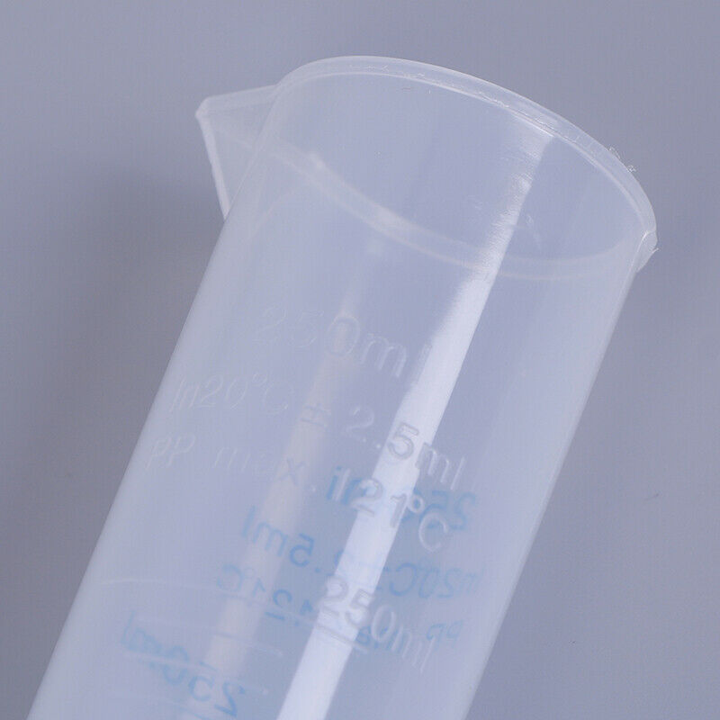 250ml measuring cylinder blue scale acid and alkali resistant measuring cylin SJ