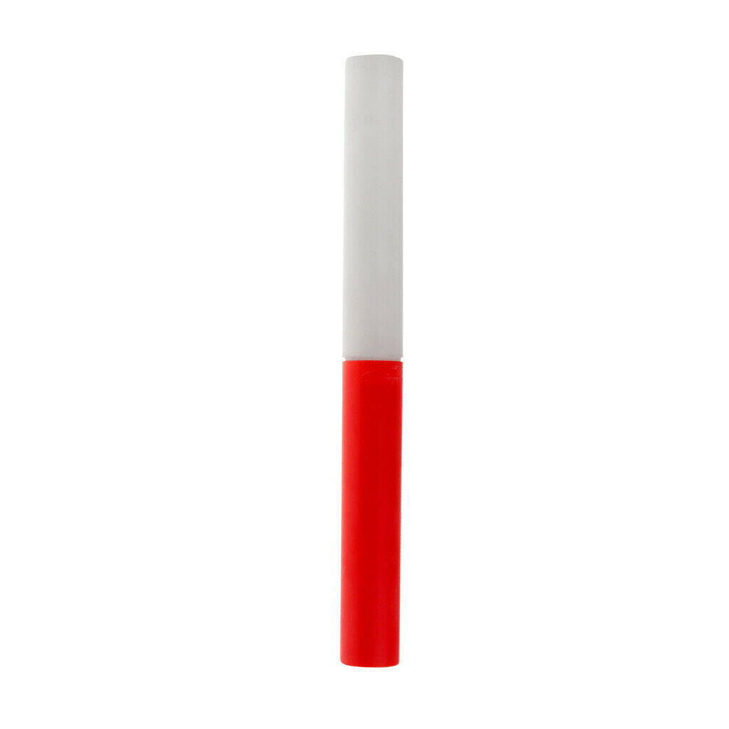 Red White Plastic Athletic Track and Field Running Racing Relay Baton
