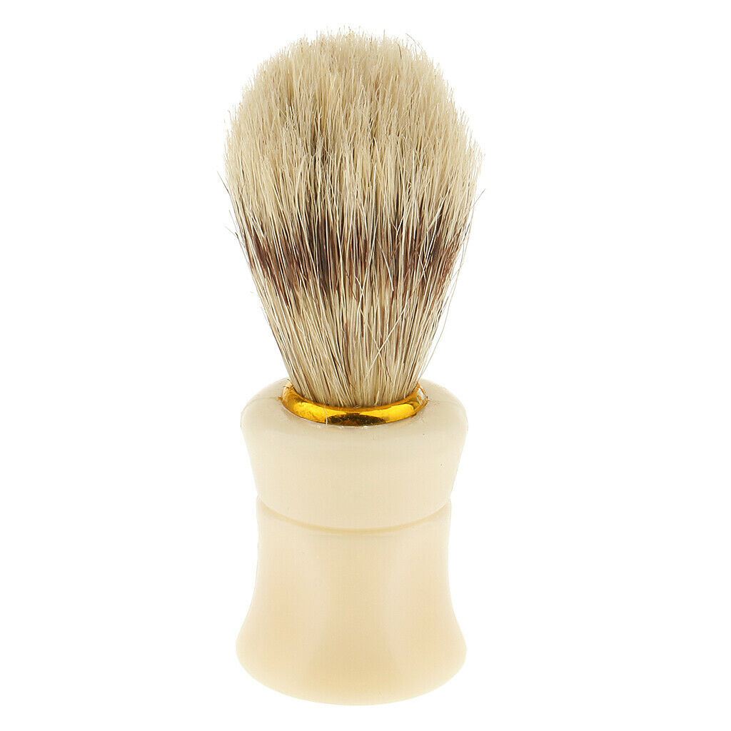 Men Shaving Soaps Applying Brush Facial Beard Cleaning Salon Barber Tool