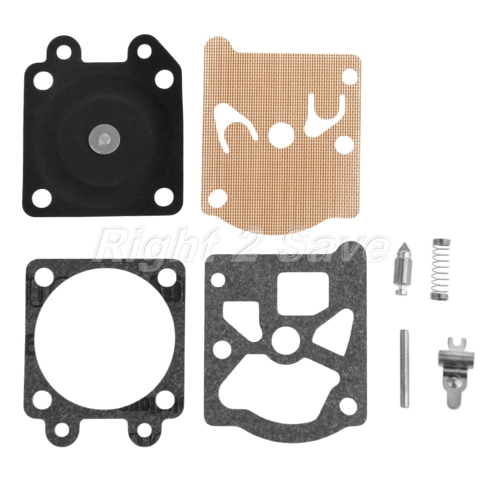 Carburetor Diaphragm Gasket Repair Rebuild Kit for Chinese Chainsaw 45/52/58/38