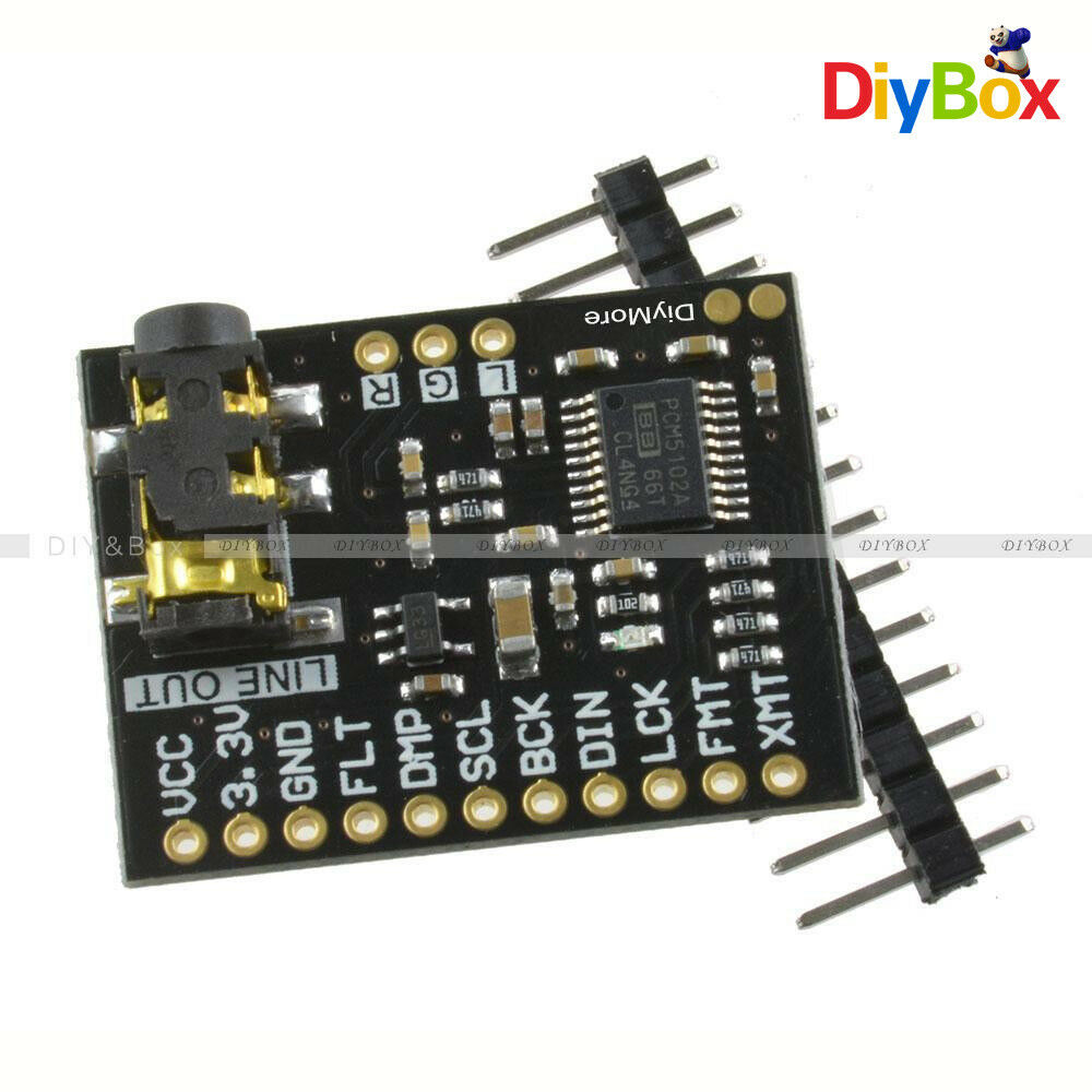 PCM5102A DAC Decoder I2S 32bit Player Module Beyond ES9023 PCM1794 Raspberry Pi