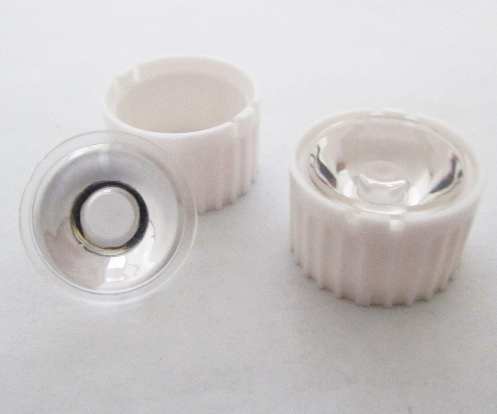 1pc 30 Degree Lens for Luxeon LED w/ White Base 21mm