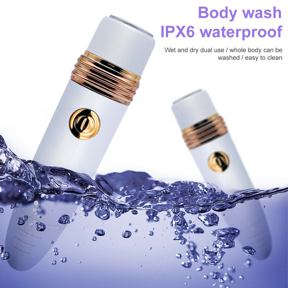 Women USB Rechargeable 3 in 1 Electric Shaver Epilator Eyebrow Shaving Trimmer