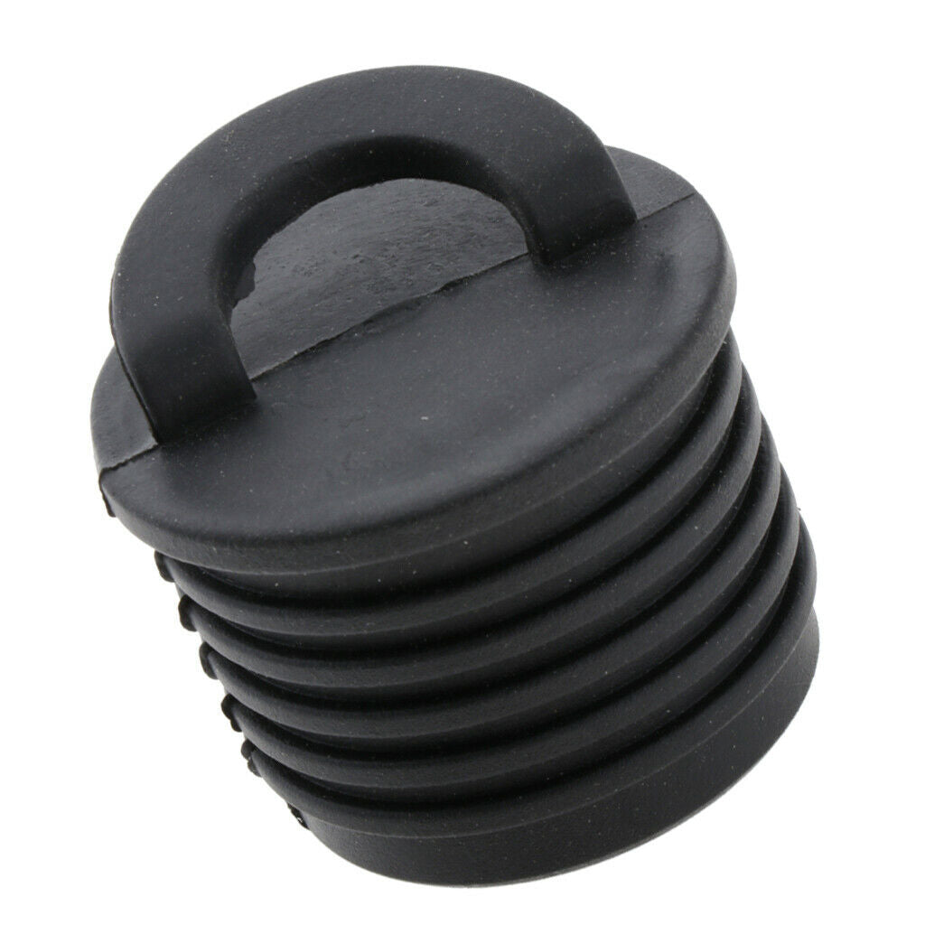 Rubber Scupper Plugs Canoe Ribbed Bungs Stopper Replacement Accessories