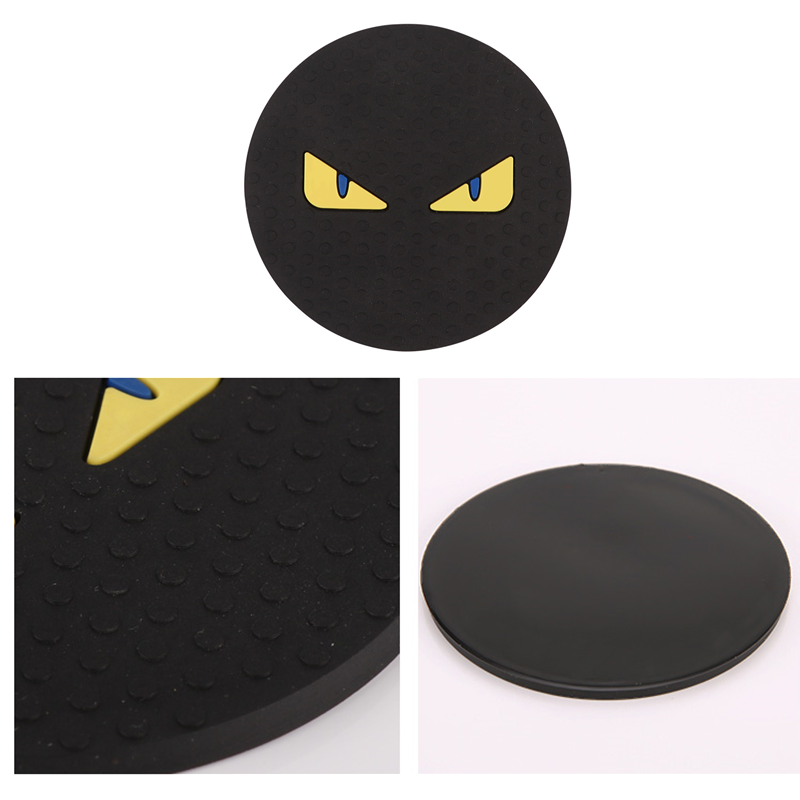 2pcs Car Coaster Water Cup Bottle Holder Monsters Anti-slip Pad Mat Silica Gel