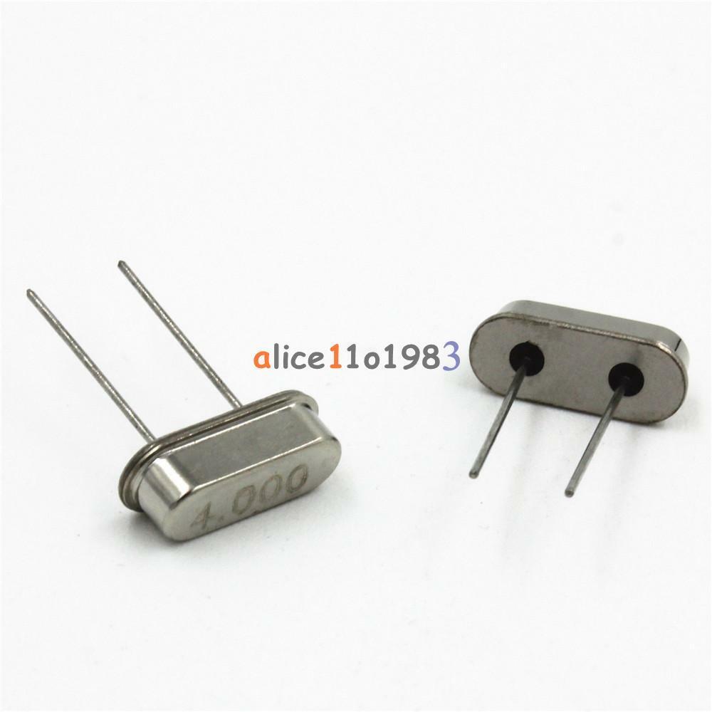 20pcs 4.000MHZ 4MHZ 4M HZ HC-49S Crystal Oscillator top
