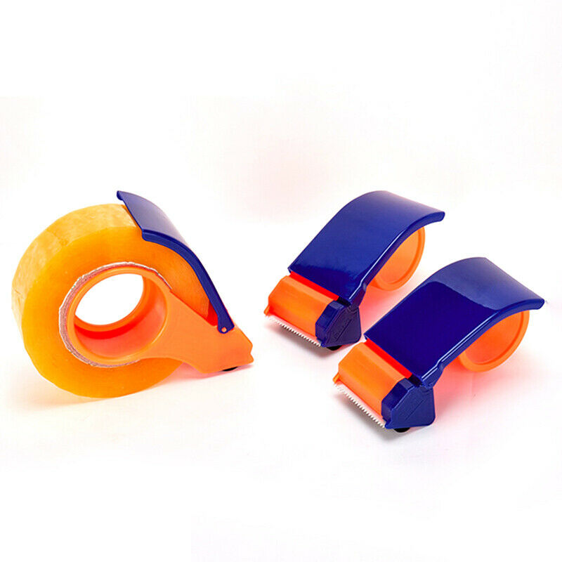 2" Width Orange Strength Sealing Apparatus Tape Cutter Tape Dispenser Pac.l8