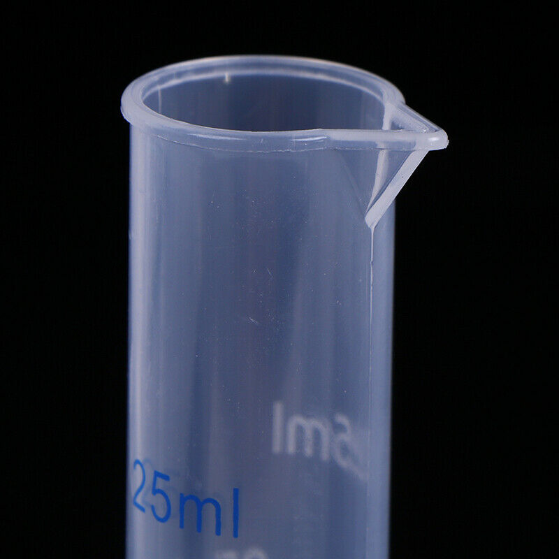 25ml measuring cylinder blue scale acid and alkali resistant measuriZ1J^.l8