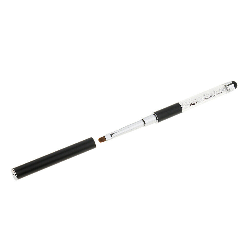 Pro Dual Head Nail Art UV Gel Drawing Liner Painting Pen Brush Polish Tool