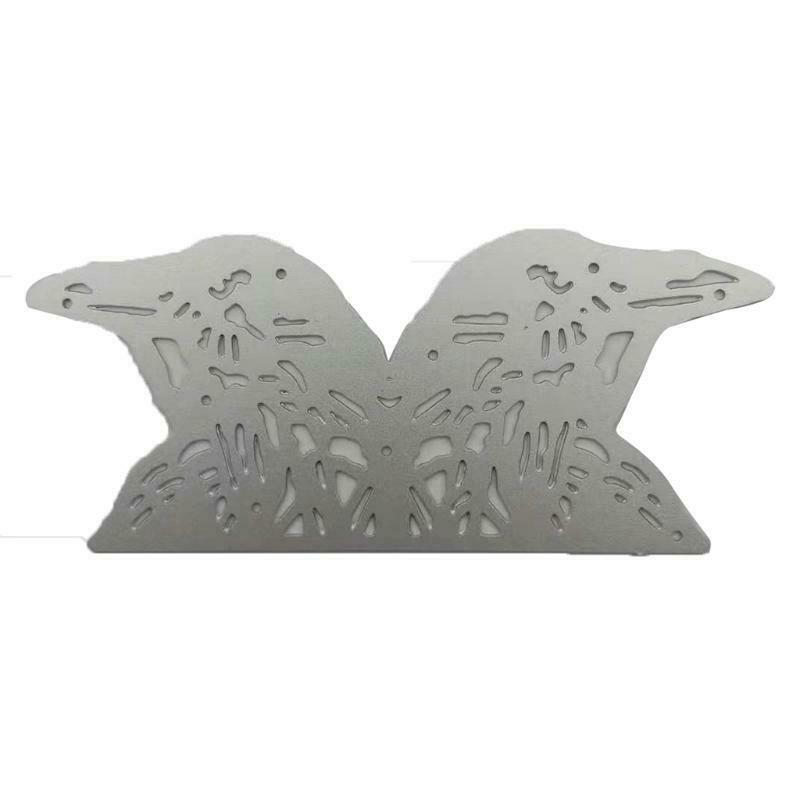 Metal Cutting Die 2 Birds Heads Combination Embossing Puzzle Dies Templates