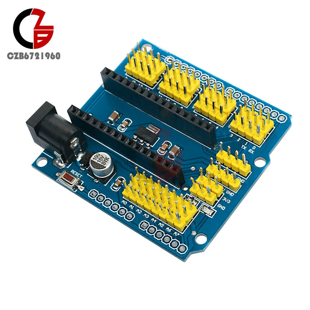 10PCS Arduino Nano I/O Expansion Shield V2.x/V3.x Pinboard Board Module
