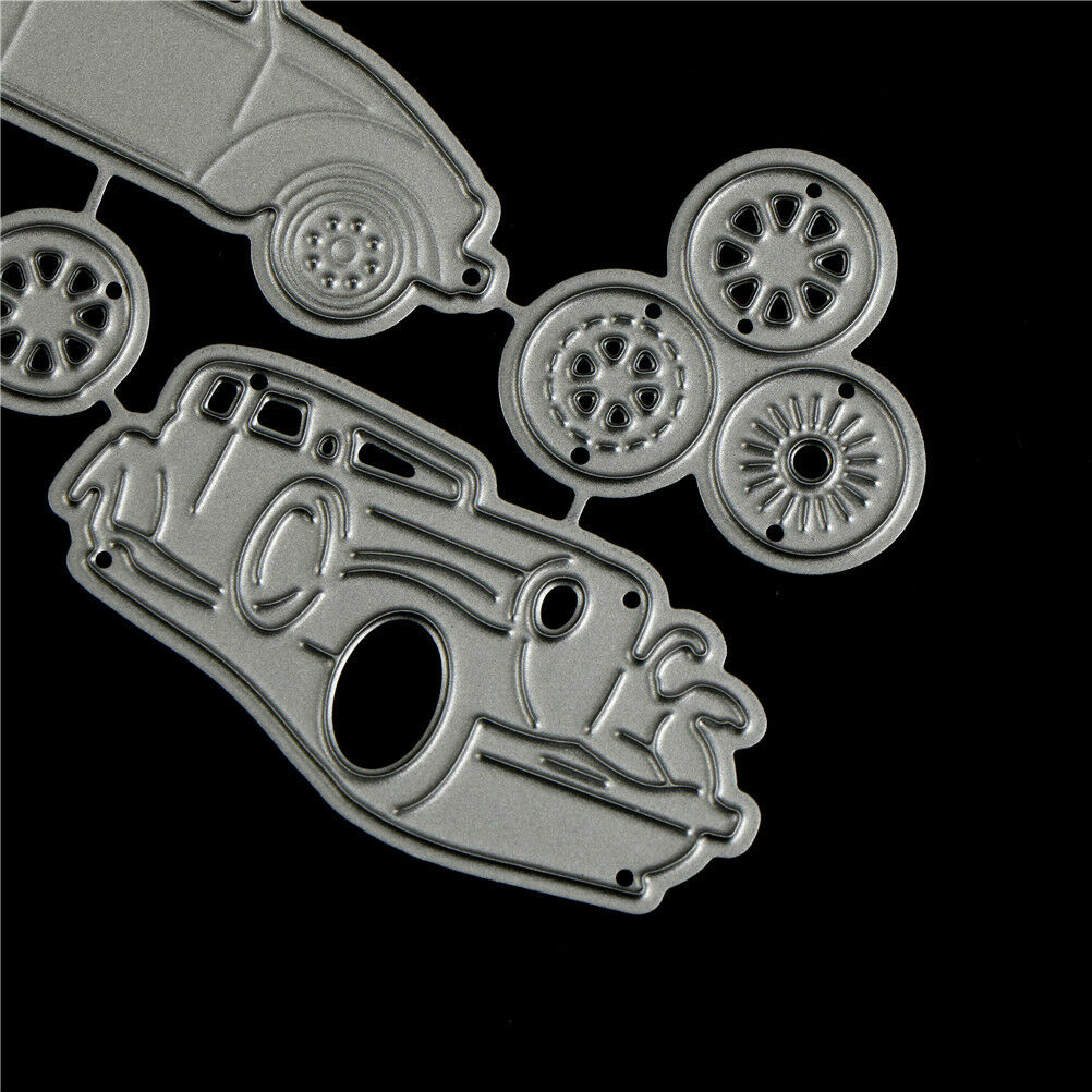 4pcs Classic Cars Metal Cutting Dies For DIY Scrapbooking Album Paper Cards BDFL