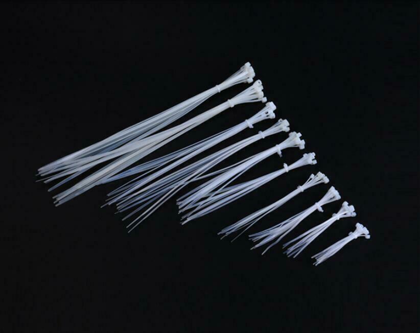 100pcs Nylon cable ties Package 3*60/80/100/120/150/200 4*150/250 5*250