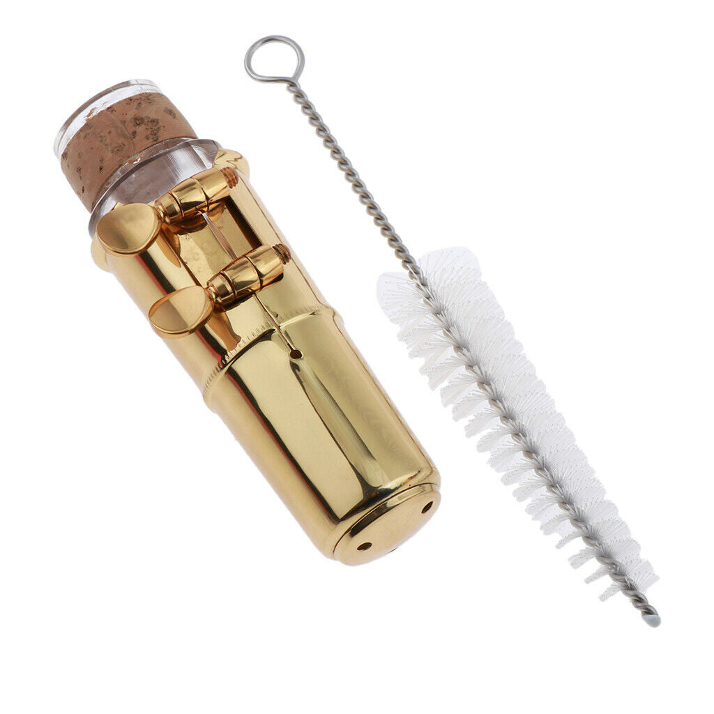 Brass Mouthpiece, Metal Leaf Screw , Brush Set for Alto Saxophone