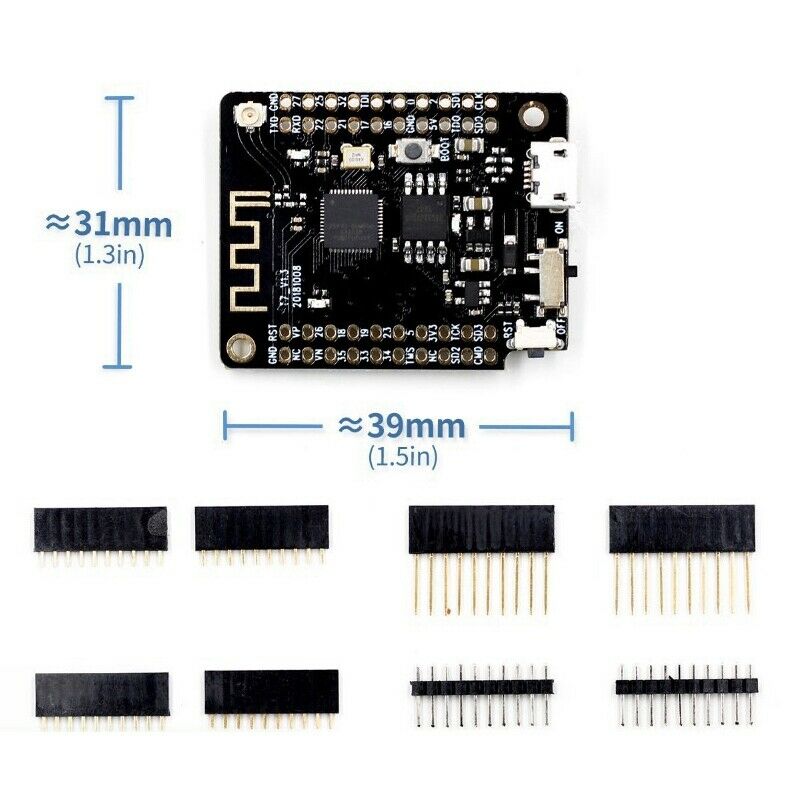 MINI32 V2.0.13 ESP32 Rev1 WiFi Bluetooth Module with Pins PR E3H5