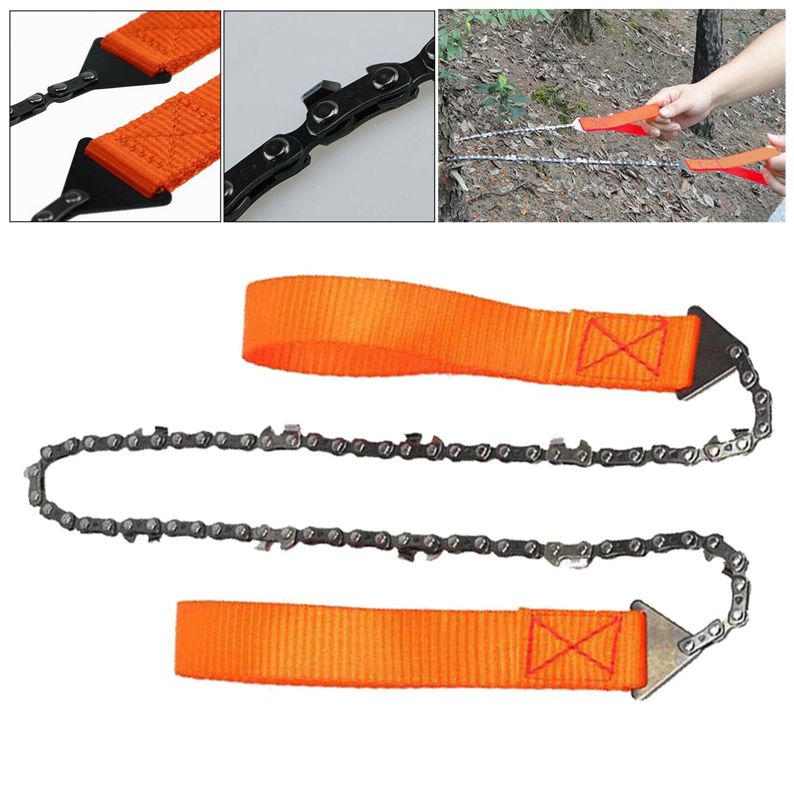 Protable Camping  Wire Saw Hand Chainsaw Outdoor Survival Emergency Tools