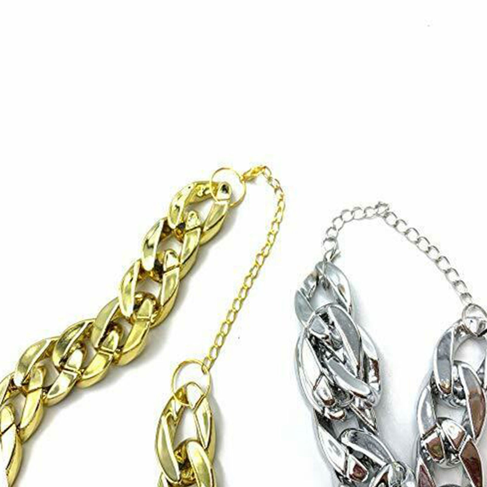 Pet Dogs Cool Chain Collar Curb Cuban Link Puppy Choker Necklace