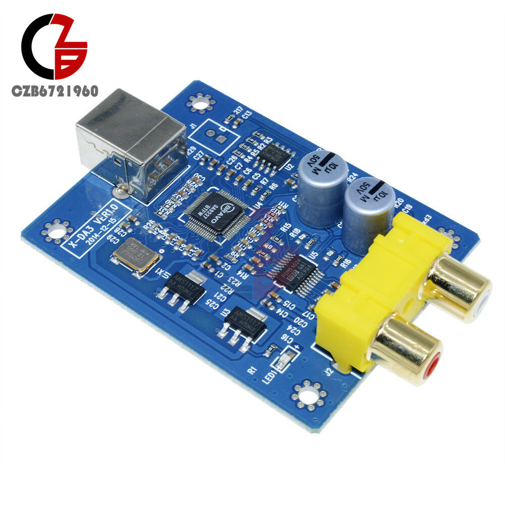 SA9227 + PCM5102A 32BIT / 384KHZ USB DAC/HIFI Asynchronous Decoder FOR android