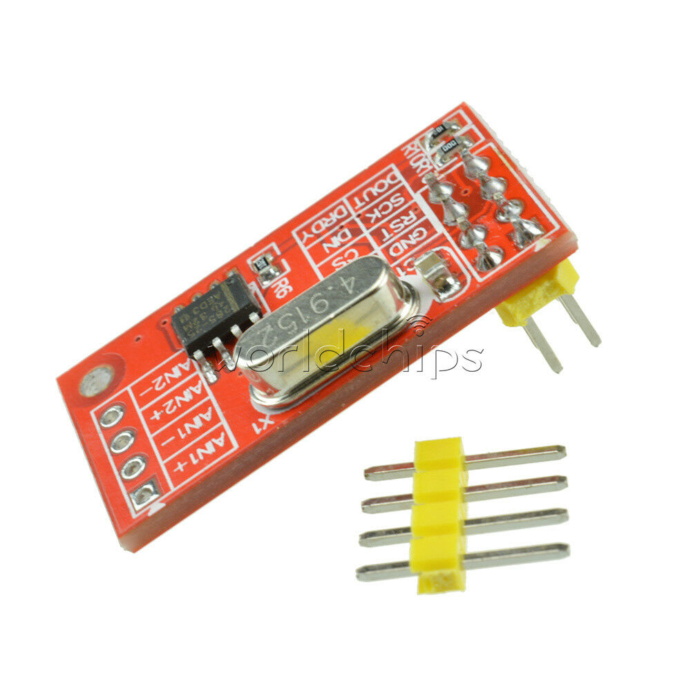 3.3V/5V Dual 16-bit AD7705 Dual 16-bit ADC Data Acquisition Module SPI MCU LM285