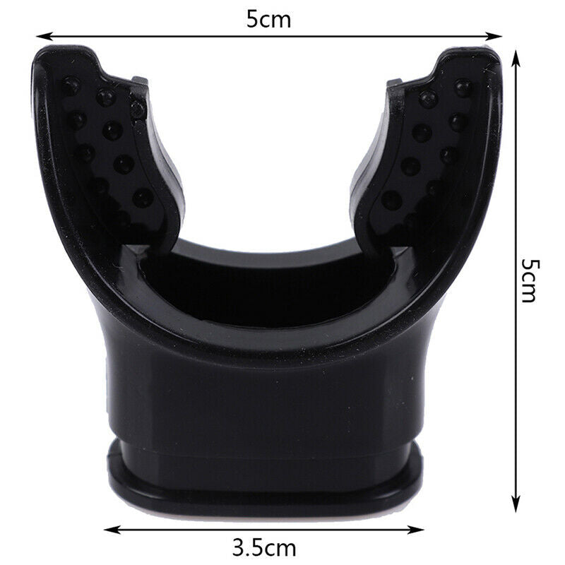2Pcs Soft Silicone Mouth Dive Breathing Tube Mouthpiece Snorkeling RegulatorUS