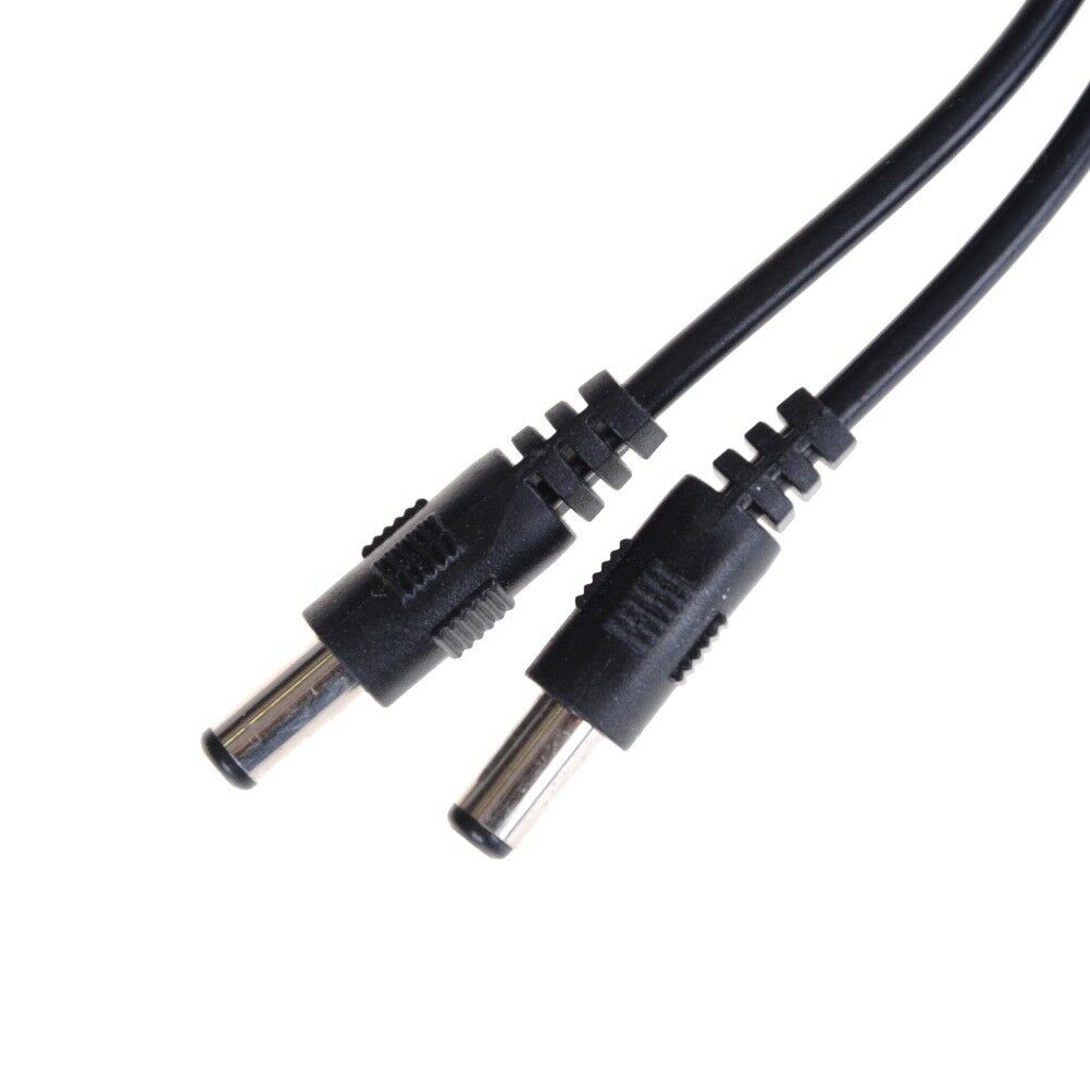 5.5x2.1mm 1Male To 2 Female Plug DC Power Splitter Adapter For TV Camer.l8