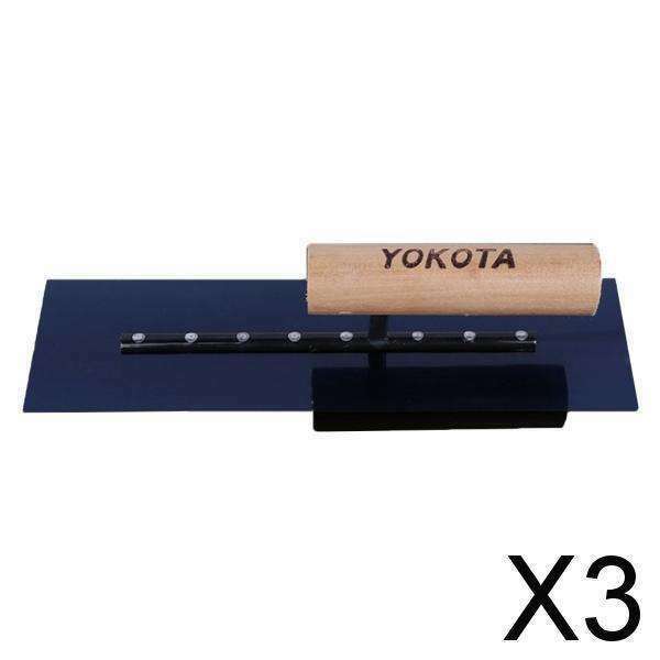 3X Universal smoothing trowel, trowel, smoothing surface for walls and
