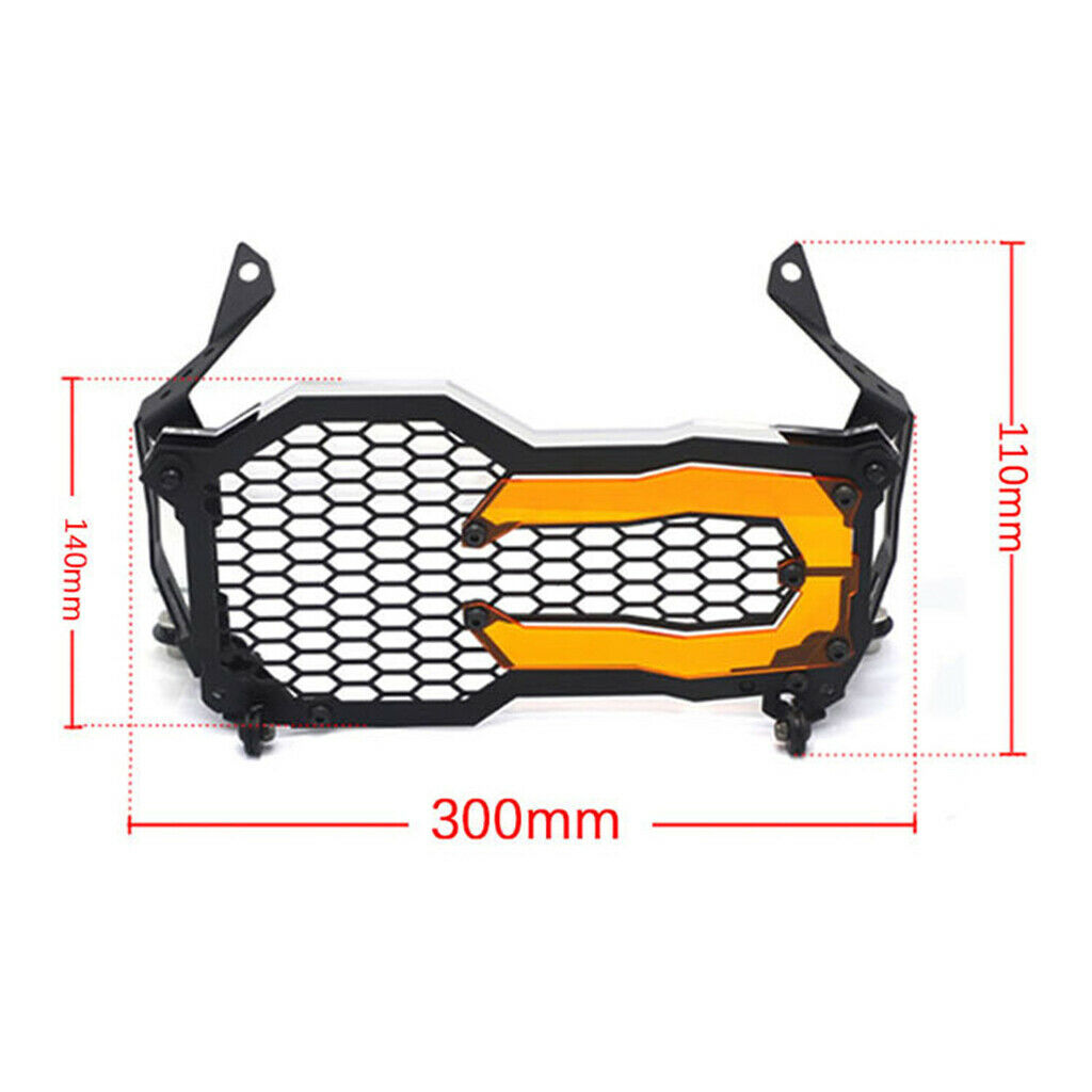 Headlight Grille Cover Guard fits BMW R1200GS R1250GS LC ADV 2014-2020