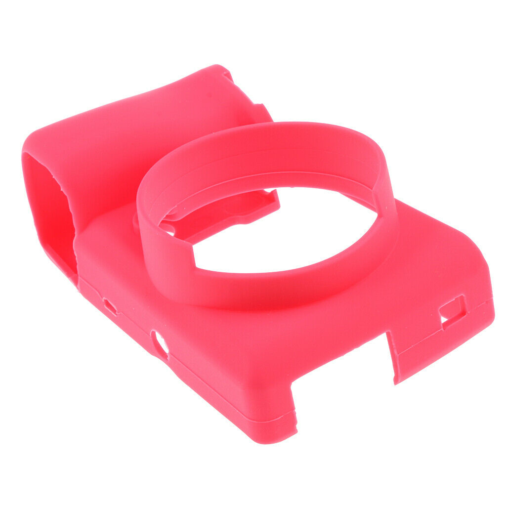 Soft Silicone Rubber Camera Protective Cover Case For  A6000 Black+Red