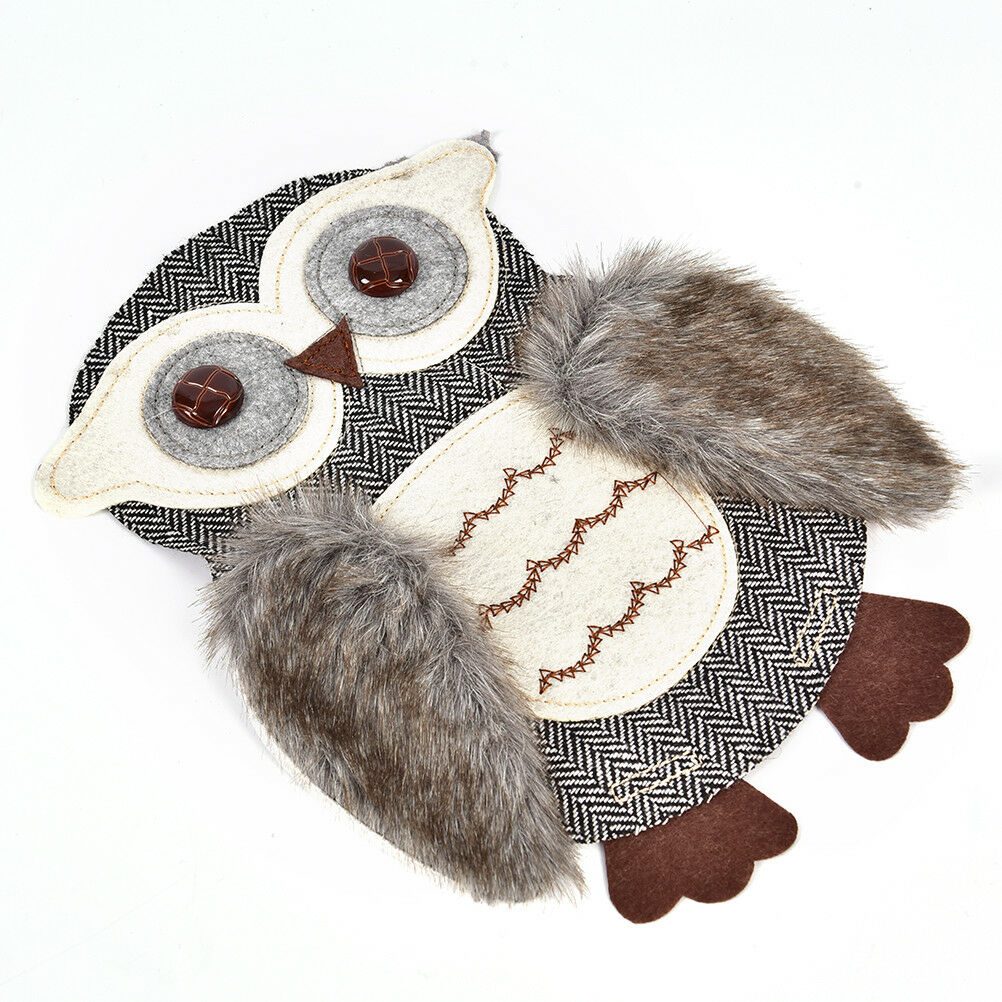 24cm Owl Short Down bird diy women embroidery patch for clothing coat appl.l8
