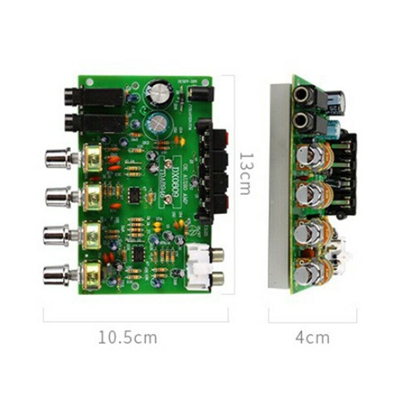 40W+40W TDA8944 Stereo Audio Amplifier Board Digital Microphone Amplifier Car F8