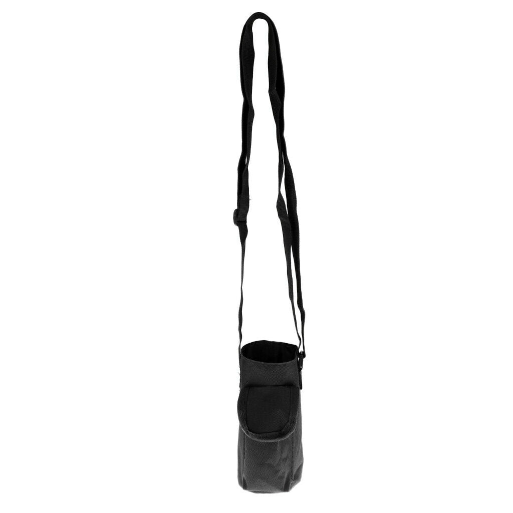 Waterproof Sport Water Bottle Holder Carrier Pouch Sleeve with Poet Bla